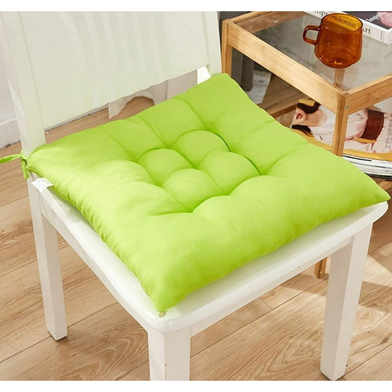 LEAQU Chair Pads Seat Cushion with Ties Outdoor Indoor Soft