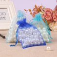 thumbnail image 4 of Bolsa de Organza para joyería, bolsa pequeña de regalo, suministros de boda, embalaje de cuentas duras, decoración de joyería, 50 Uds., 70%, 4 of 4