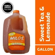 Milos Sweet Iced Tea and Lemonade, 100% Natural, 128 fl oz