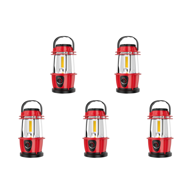 Linterna de camping Linternas ajustables de 360 grados con pilas (rojo) Likrtyny Para estrenar