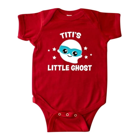 

Inktastic Cute Titi s Little Ghost with Stars Gift Baby Boy or Baby Girl Bodysuit