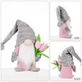 thumbnail image 6 of 2pcs Tulip Dwarf Elf Plush Stuffed Faceless Doll Spring Flower Gnome Valentine Doll Ornaments Valentine's Day Wedding Mother's Day Birthday Tulip Gnome Doll Gift, 6 of 7