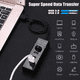 thumbnail image 4 of Adaptador SatelliteSale USB TIPO C A 4X USB 3.0 Tipo A Puertos femeninos Superspeed, 4 of 7