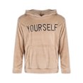 thumbnail image 2 of MHFRRA Sudadera con Capucha de Invierno con Diseño Bordado, Acogedora Sudadera para Clima Frío, Suave y Cálida, de Manga Larga, Informal, para Uso Diario Caqui, 2 of 3