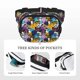 thumbnail image 5 of Easygdp Retro Panther Fanny Packs para Mujeres y Hombres, Bolsa de Cinturón, Bolsos de Cruz para Trabajo/Correr/Senderismo, 5 of 9
