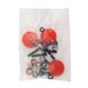 thumbnail image 4 of 20244 piezas de amortiguadores delanteros y traseros RC, amortiguadores RC de resorte elástico de plástico de aleación de aluminio para TRAXXAS SLASH 1/10, coche rojo, 4 of 5