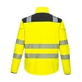 thumbnail image 2 of Portwest PW3 Hi-Vis Softshell Jacket Work Safety Protective Reflective Waterproof Coat ANSI 3, XXL, 2 of 11