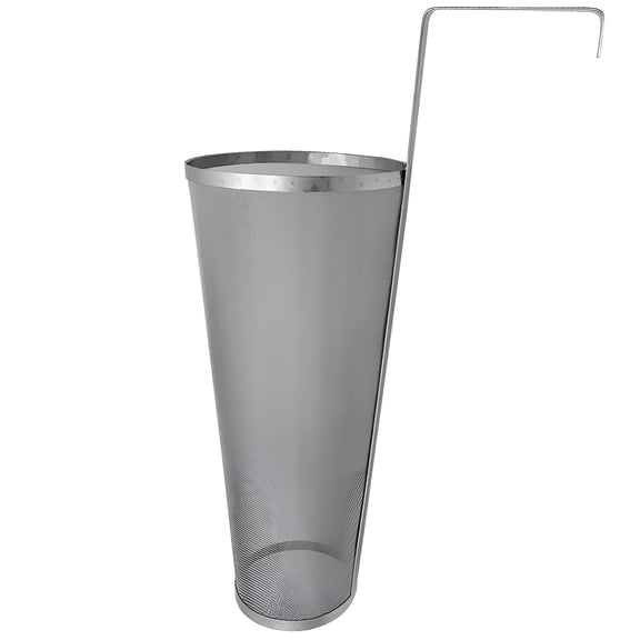 Stainless Steel Strainer, Fine Mesh Brewing Tool with Long Handle, Perfect Hopper Filter for Home Brewing