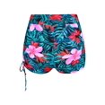 thumbnail image 3 of FORTANT Women's Floral Print Swim Boxer Shorts Side Tie Swimsuit Bottoms, Size S-4XL, 3 of 4