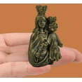thumbnail image 3 of Madonna and Child Statue - Resin Mary with Baby Jesus Figure Catholic Home Decor, Hand Painted Blessed Virgin Mary Statue, Holy Mother Religious Gift for Mom Women, 4.92”H, 3 of 7