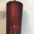 thumbnail image 3 of Starbucks Berry Plum Grid Disco Christmas Holiday 2020 Cold Cup Tumbler, 3 of 4