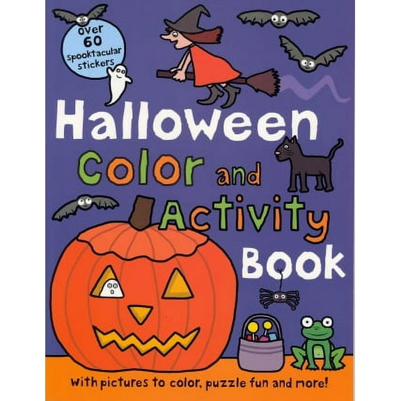 Halloween Color And Activity Book