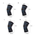 thumbnail image 5 of sunsanly Soft Elastic Knee Brace Knee Compression Sleeve Wear Resistant Breathable Non-Slip Design Knee Support Pad, 5 of 7
