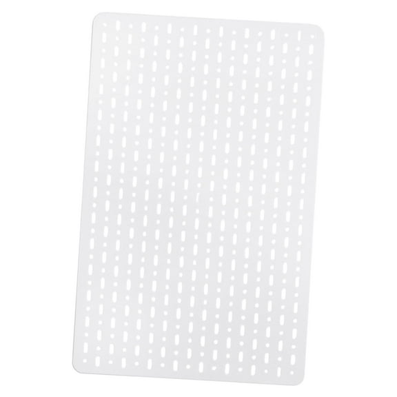 SunniMix Pegboard Wall Organizer Easy to Install Utility Pegboard Panel Display for Craft White