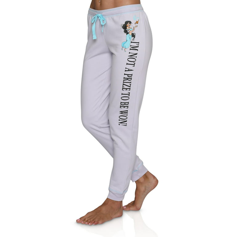 Disney Jasmine Womens Jogger Lounge Sweat Pants, Jasmine, Size: XL, Aladdin