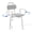 Gray, variant on Loyoda 360° Swivel Shower Chair for Elderly & Disabled - Adjustable Height Bath Chair with Armrests, Backrest & Non-Slip Seat - 350 lbs Capacity, Brown