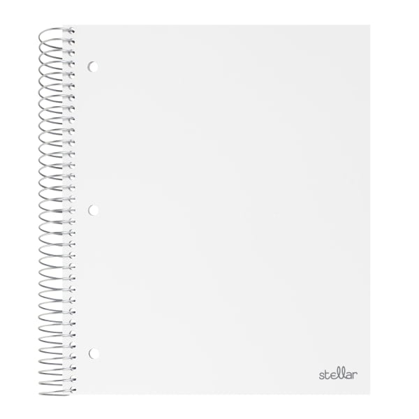Office Depot® Brand Stellar Poly Notebook, 8 1/2" x 11", 3 Subject