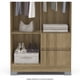 thumbnail image 3 of Ropero Closet 4 puertas y 2 cajones Color Miel Mobi, 3 of 6