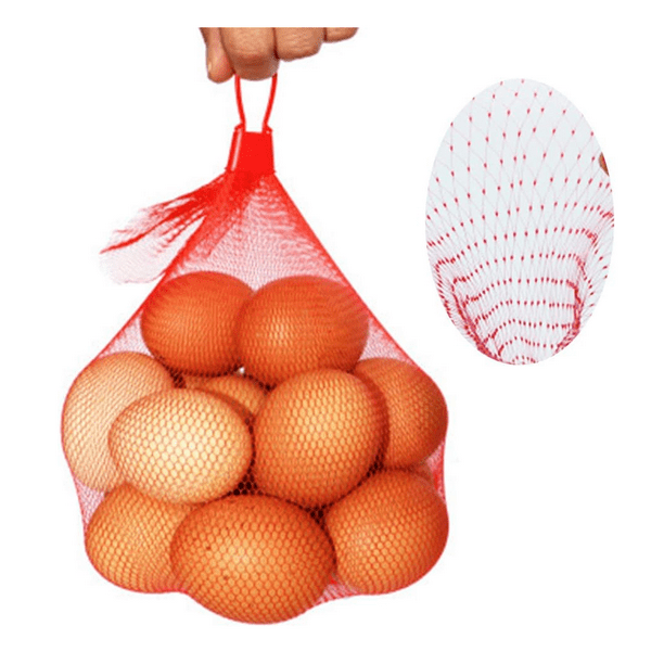 Bolsas Red Malla Plástica Para Verdura,juguetes, Frutas 100 pzs