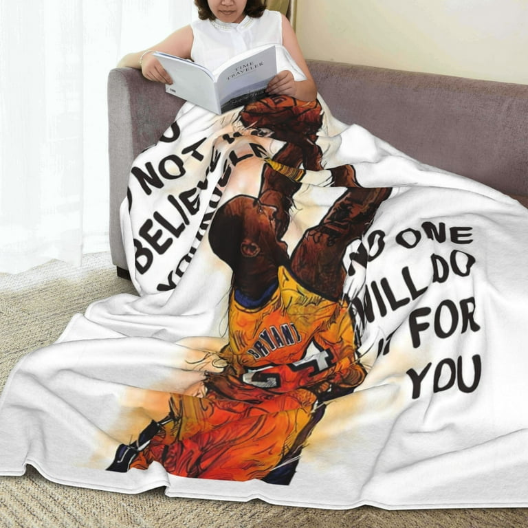 Blanket Kobe Bryant Blanket Ultra Soft Micro Fleece Blanket Throw Bedding Room Decor Flannel Blankets for Bed Sofa 40 x30