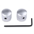 thumbnail image 4 of black Electric guitar metal volume knob, 4 of 5