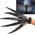 thumbnail image 2 of Par de garras de dedo articuladas en 3D para Halloween, decoración de cosplay, accesorios para fiestas, 2 of 5