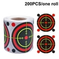 thumbnail image 1 of 200pcs/roll Targets Stickers Shooting Range Fluorescent Splatter Marksmanship, 1 of 4