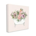 thumbnail image 3 of Stupell Industries Mixed Flower Arrangement Bathtub Planter Pink Blossoms Graphic Art Gallery Wrapped Canvas Print Wall Art, Design by Cindy Jacobs, 3 of 5