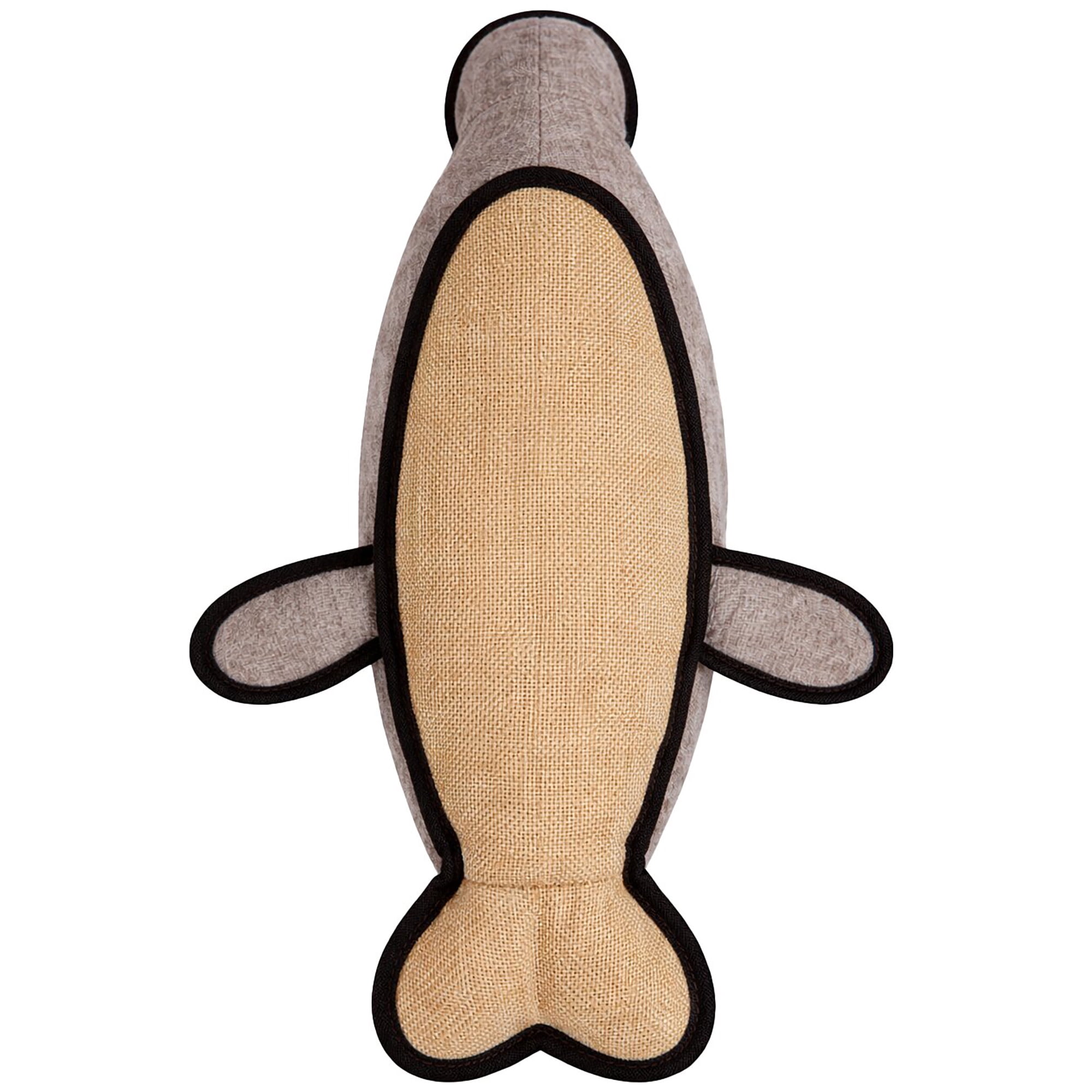 SnugArooz: Murray the Manatee -2-In-1 Plush Dog Toy, Hidden Ball, Squeak-Crinkle, Pet Multi-Sensory Play, 21" Soft Animal Companion, Cuddle-Fetch-Chew