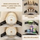 thumbnail image 3 of 2 Estante De Almacenamiento De Esquina Para Baño Y Jaboneras Modelo Negro, 3 of 4