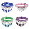 thumbnail image 6 of Collar with Fringed Rhinestones for Party Elegant Dogs Collar Cats Necklace Small Collar Fashion Pet Jewelry, 6 of 8