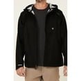 thumbnail image 3 of Hawx Work Gear Men's Pro Elements Zip-Front Hooded Poly-Shell Work Jacket - HXFA21O7-BLACK Medium  US, 3 of 4