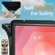 thumbnail image 4 of Funda para Samsung Galaxy Tab S11 Ultra (14,6 Pulgadas) Modelo 2025 (SM-X930/SM-X936B), Funda Protectora a Prueba de Golpes para Niños con Portalápices, Correa de Mano y Soporte Giratorios 360, 4 of 9