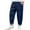 Blue, variant on RUTAYY Toddler Boys Wide Leg Jeans Loose Fit Denim Vintage Trousers Casual Jeans Streetwear Pants Breathable Pants