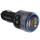 thumbnail image 3 of Transmisor Fm Bluetooth 5 Carga Rápida Qc3 Manos Libres Auto Negro, 3 of 3