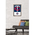thumbnail image 2 of MLB Minnesota Twins - Logo 22 Wall Poster, 14.725" x 22.375" Framed, 2 of 6