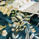 thumbnail image 5 of King Size juego de cama de lujo Ruffle 3Pcs funda nórdica Set Pastoral Tropical Plam, 5 of 8