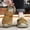 Khaki Shoes, variant on Men's Camel Breathable Perforated Clogs, Convertible Slip-On Sandals with Adjustable Buckle
