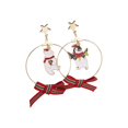 thumbnail image 1 of Pendientes de Navidad Pingüino Festivo Presenta Moda para Animal Jinwen Pendiente festivo, 1 of 7