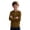 A-Coffee, variant on Boys Henley Shirt Solid Color Long Sleeve Half Button Crew Neck Pullover Kids Fall Winter Casual Loose Fit Top