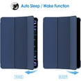 thumbnail image 5 of Supershield Case iPad Pro 11 Slim Stand Hard Back Shell Smart Cover for iPad Pro 11 Inch 4th Generation 2022 /3rd Generation 2021 /2nd Gen 2020 - Blue, 5 of 5