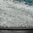 thumbnail image 3 of Safavieh Glacier Katelynn Abstract Area Rug, Blue/Gray, 7'8" x 7'8" Round, 3 of 10