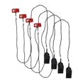 thumbnail image 1 of Interruptor De Parada De Emergencia Para Cinta De Correr, Llave De Seguridad Con Imán Para Cinta De Correr, Sujeción Firme, Eficiente, 4 Piezas, Ligero Para Máquina En, 1 of 7
