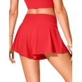 thumbnail image 2 of CRZ YOGA High Waisted Shorts for Womens Swim Beach Skirt Skorts Bathing Swimsuit Bottoms with Liner, 2 of 5