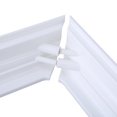 thumbnail image 6 of WINDLAND Easy Install Plastic Post Sleeve 4x4inch White Skirt for Deck Porch Railings, 6 of 11