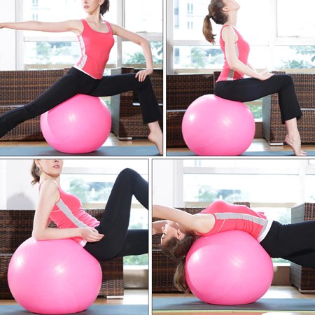 Ballon De Pilates Barre D'exercice D'exercice De Forme Physique De Boule De  Yoga Épaissie Par Stabilité Anti-Éclatement D'équilibre De Stabilité Pompe  45Cm / 55Cm / 65Cm / 75Cm C | Walmart Canada