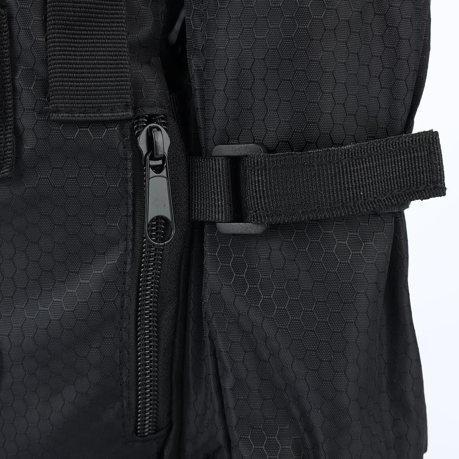 Bvdfgk Dog Treat Waist Bag Holder, Training Pouch, Waist Belt Shoulder Strap Fanny Pack Black