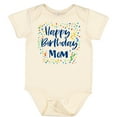thumbnail image 3 of Inktastic Happy Birthday Mom Boys or Girls Baby Bodysuit, 3 of 5