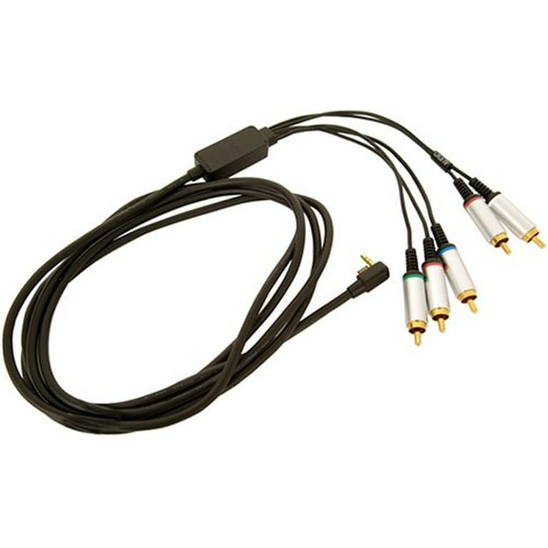 PSP-S180U - Video / audio cable - component / audio - RCA male to Sony PSP-2000 series AV connector male - 8 ft for Sony PlayStation Portable (PSP) 2000