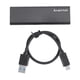 thumbnail image 2 of Caja SSD M2 SATA NGFF A USB3.1 Aleación Aluminio para 2230 2242 2260 2280, 2 of 9